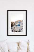 Load image into Gallery viewer, Santorini | Blue Domes Print
