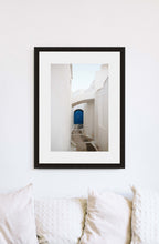 Load image into Gallery viewer, Santorini | Blue Door Print
