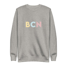 Load image into Gallery viewer, Barcelona (BCN) Airport Code Crewneck
