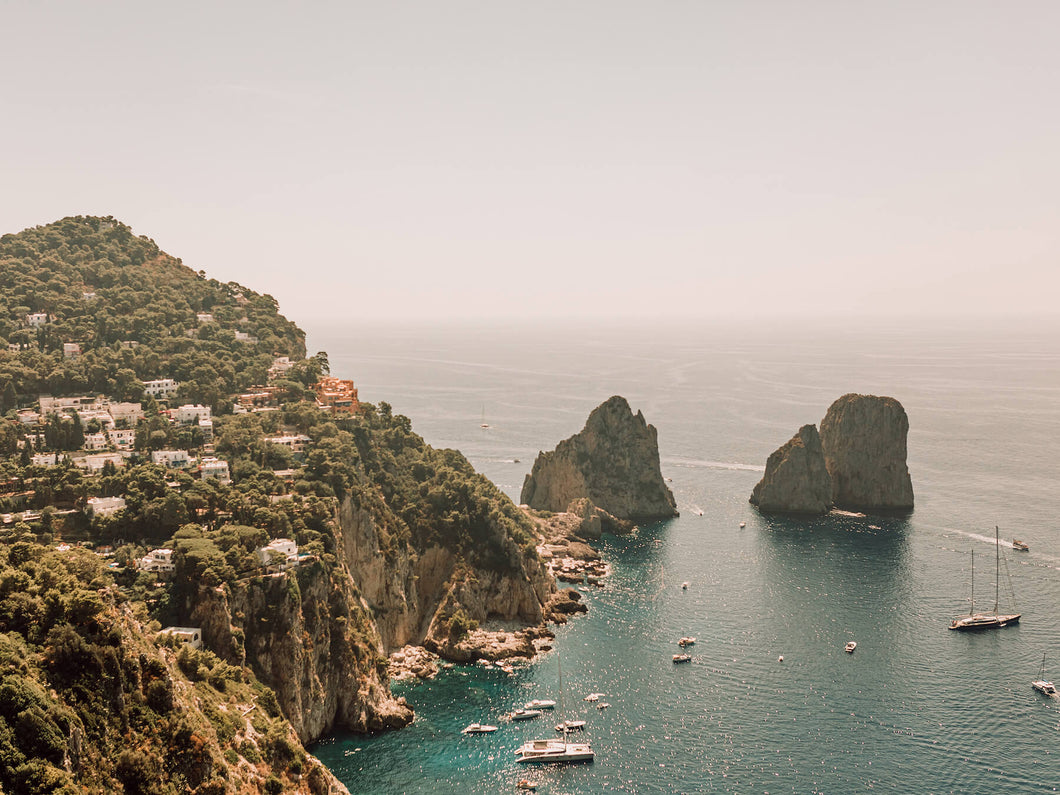Amalfi Coast | Capri Faraglioni Print