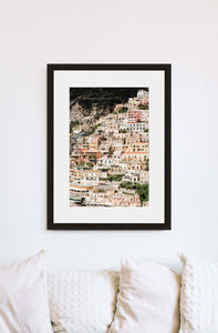 Amalfi Coast | Positano Houses Print