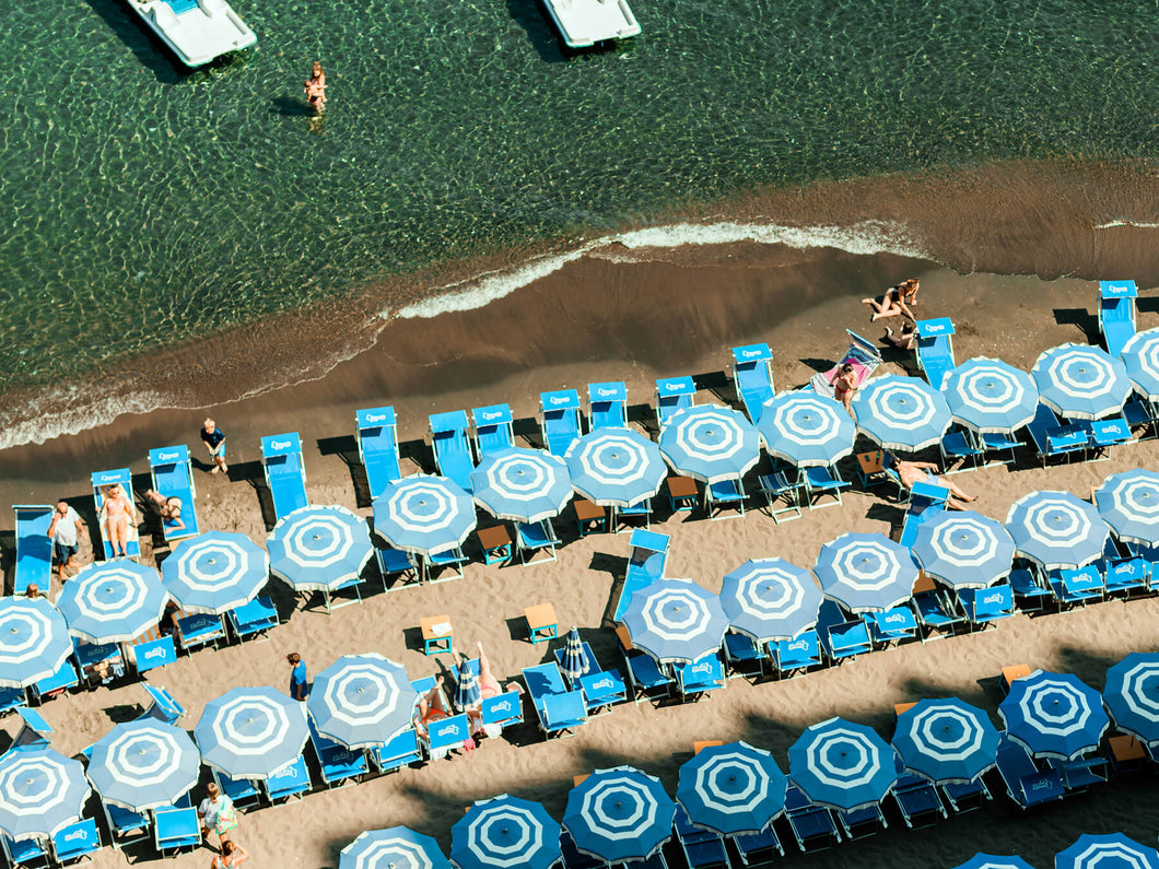 Amalfi Coast | Sorrento Umbrellas Print