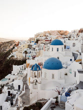 Load image into Gallery viewer, Santorini | Blue Domes Print
