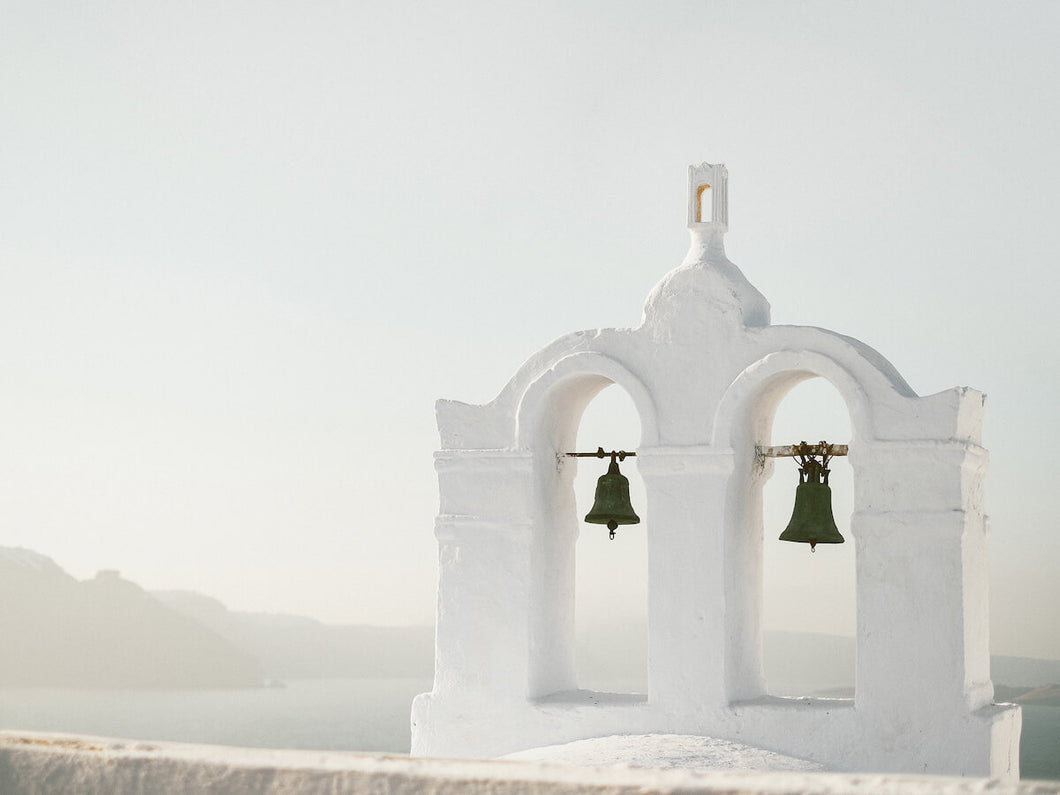 Santorini | Church Bells Print
