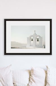 Santorini | Church Bells Print