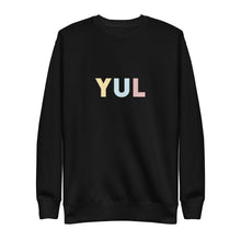 Load image into Gallery viewer, Montreal (YUL) Airport Code Crewneck
