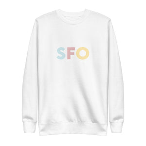 San Francisco (SFO) Airport Code Crewneck