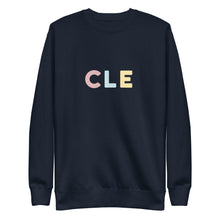 Load image into Gallery viewer, Cleveland (CLE) Airport Code Crewneck
